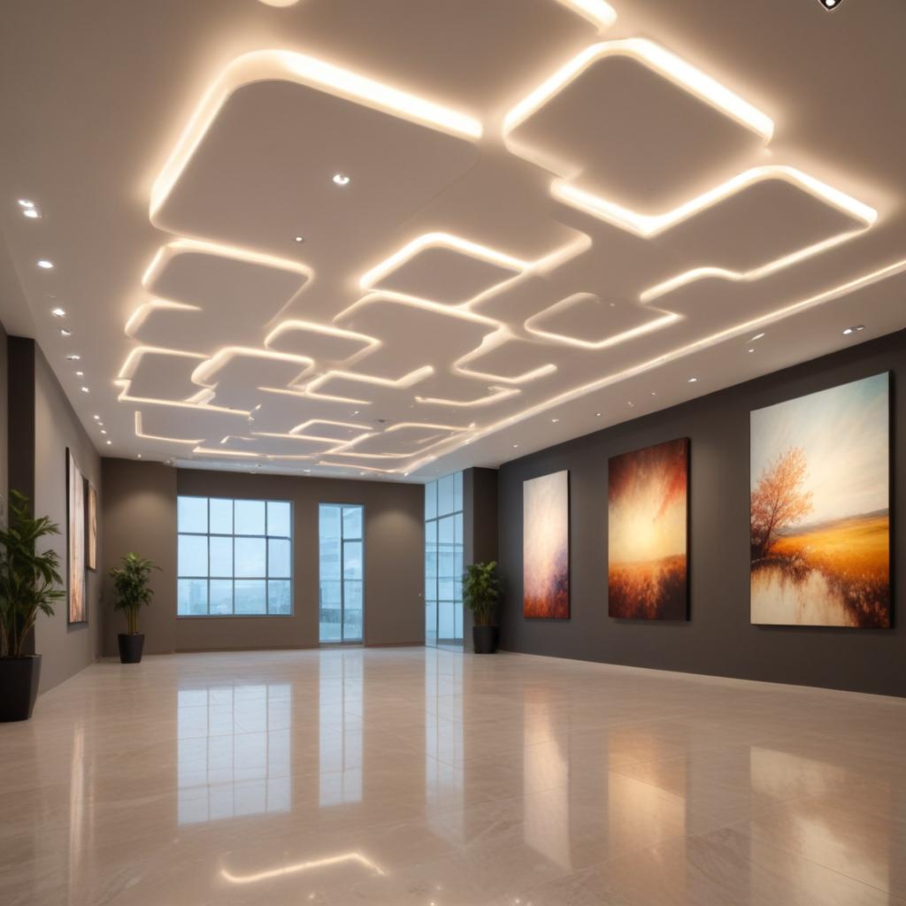 Накладные светодиодные светильники для потолка и стены: виды и характеристики